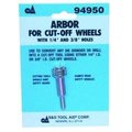 S&G Tool Aid Corporation SG Tool Aid SGT94950 Arbor for Cut-Off Wheels with 1/4 and 3/8 Inch Center Holes SGT94950